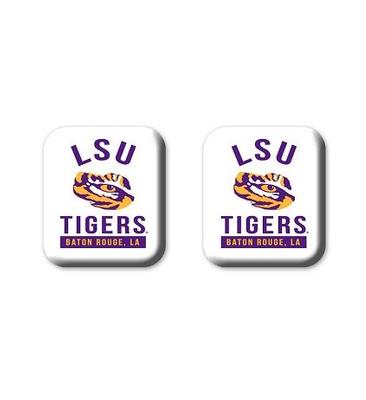 LSU Legacy Square Fridge Magnets 2 Pack
