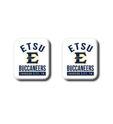 ETSU Legacy Square Fridge Magnets 2 Pack