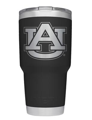 Auburn Yeti 30oz Black Powder Coated Rambler