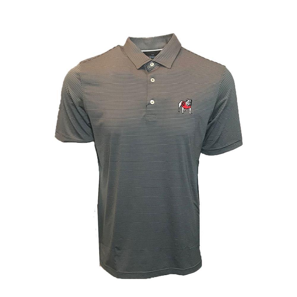 Georgia Johnnie- O Albatross Jersey Pin Stripe Polo