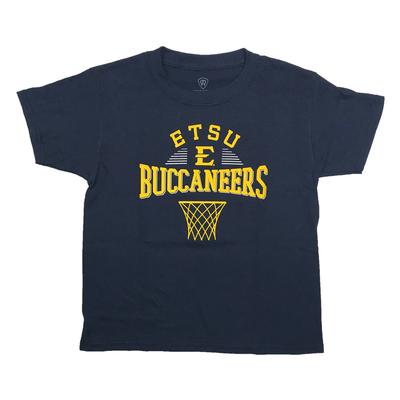 ETSU Youth Basketball Net T-Shirt