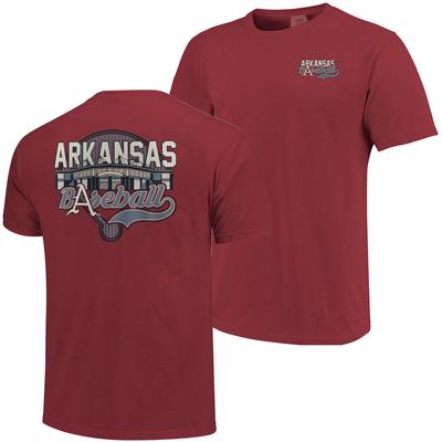 Arkansas Baseball Comfort Colors Stadium Tee