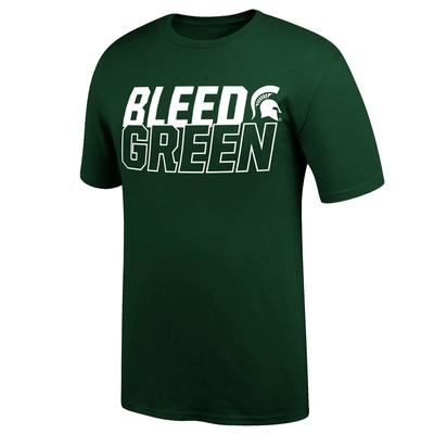 Michigan State Bleed Green Short Sleeve Tee