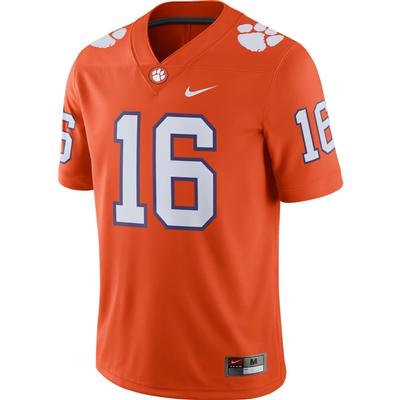 Clemson Nike #16 Home Jersey