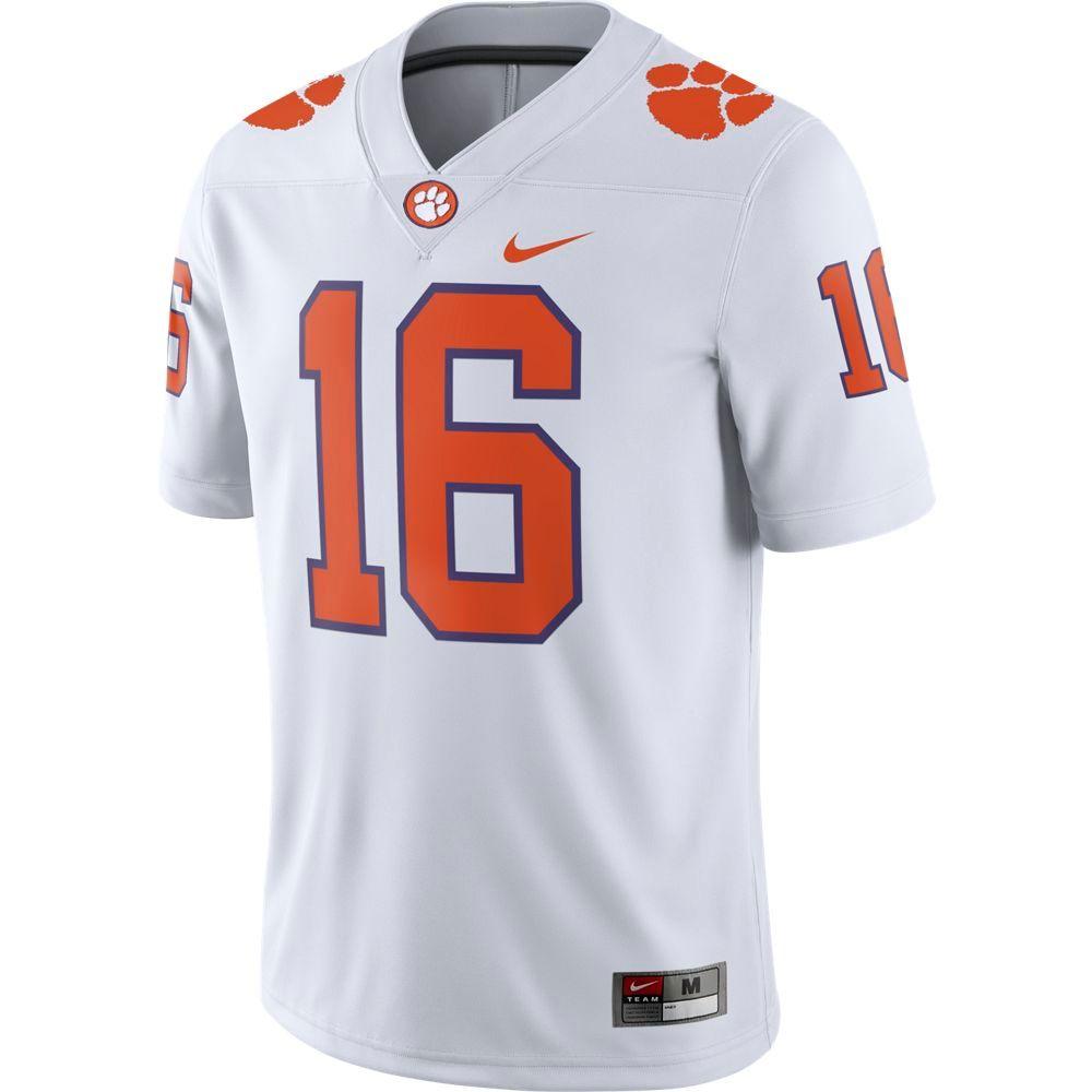 Clemson Clemson Nike 16 Away Jersey Alumni Hall