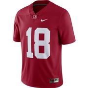  Alabama Nike Limited # 18 Home Jersey