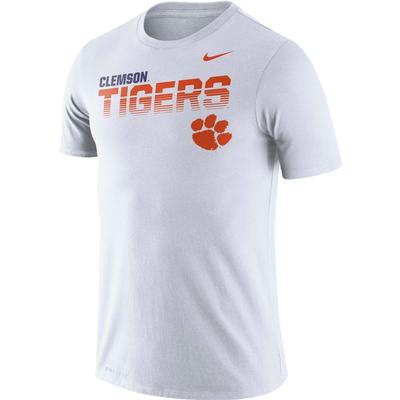 Clemson Nike Legend Sideline Short Sleeve Shirt
