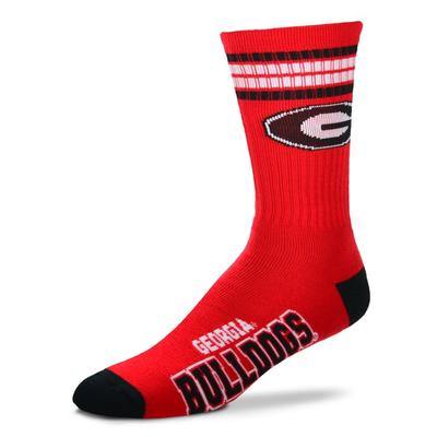 Georgia FBF Originals Four Stripe Deuce Socks