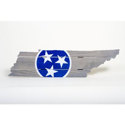 Blue Tristar Tennessee Wooden Sign (30.25