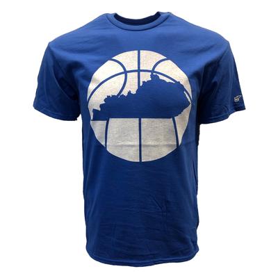 Kentucky Outline Short Sleeve Basketball T-Shirt