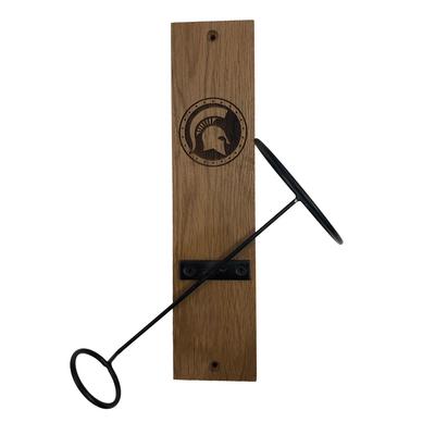 Michigan State Timeless Etchings Bottle Display