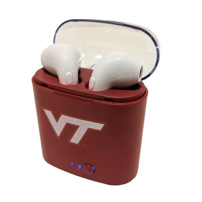 Virginia Tech Bluetooth Wireless Earbuds