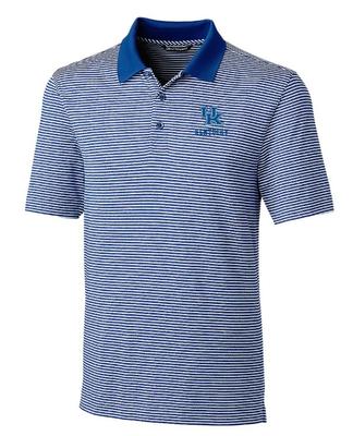 Kentucky Cutter and Buck Tonal Stripe Forge Polo
