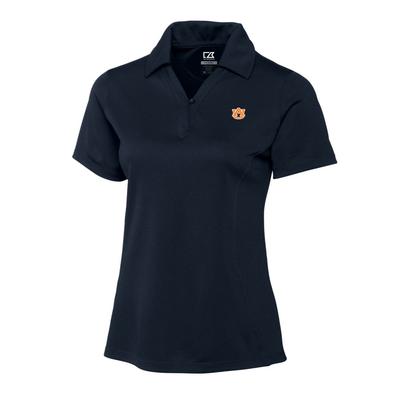 Auburn Cutter & Buck Women's Drytec Genre Polo