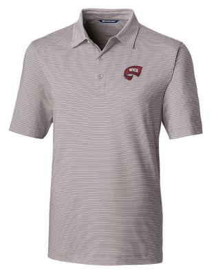 Western Kentucky Cutter And Buck DryTec Pencil Stripe Forge Polo
