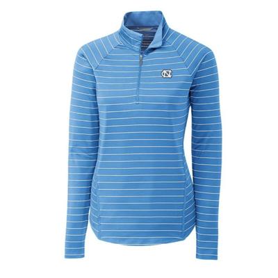 UNC Cutter & Buck Long Sleeve Evie 1/2 Zip Pullover