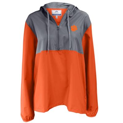 Clemson Summit 1/4 Zip Color Block Anorak Jacket