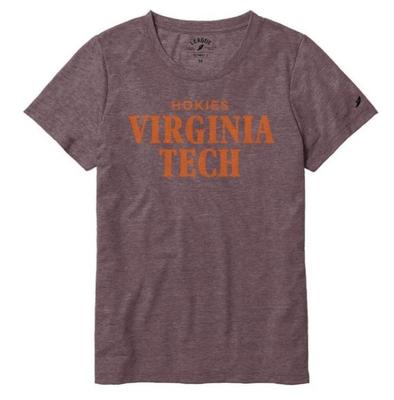 Virginia Tech League Women's Reclaim Short Sleeve Tee