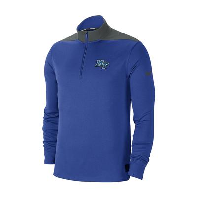 MTSU Nike DriFit 1/4 Zip Pullover