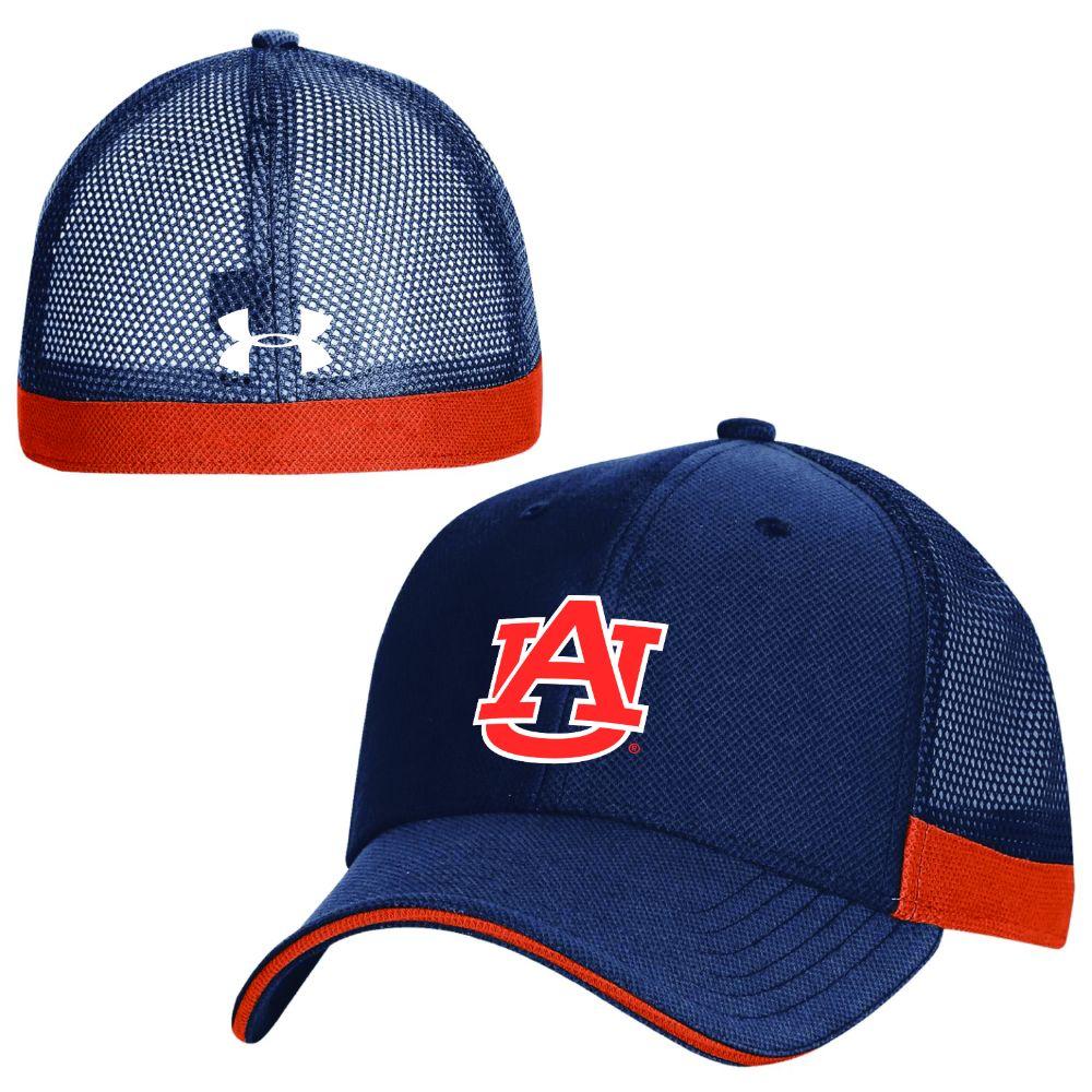 AUB Auburn Under Armour Blitzing Stretch Fit Hat Alumni Hall