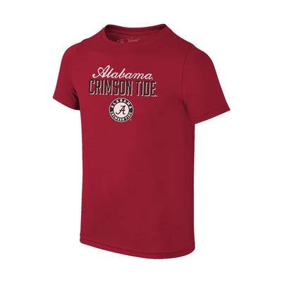 Alabama Women's Script & Block Logo Tee Shirt
