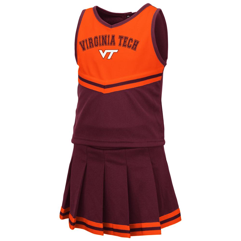Virginia Tech Toddler Colosseum 2 Piece Cheer Set