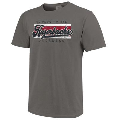 Arkansas Bar Script Comfort Colors Tee