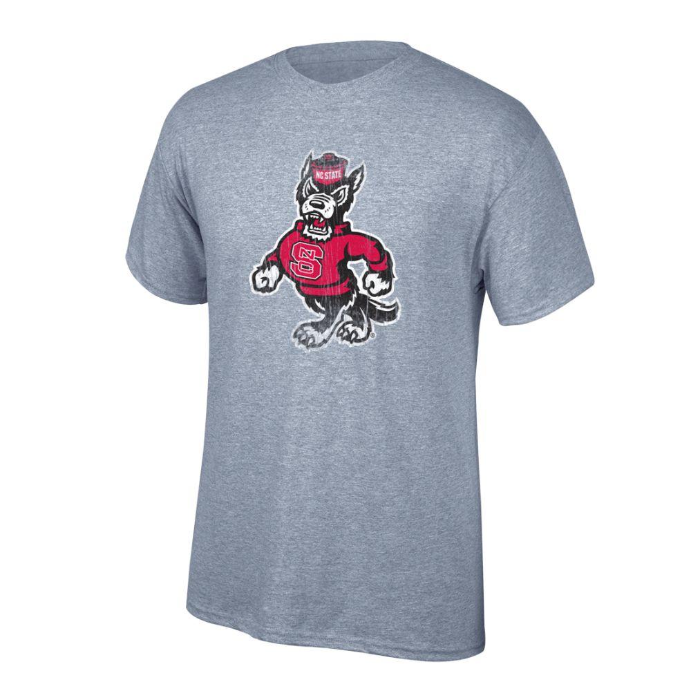 Pack | NC State Men's Strutting Wolf Giant Logo Tee Shirt | Alumni Hall