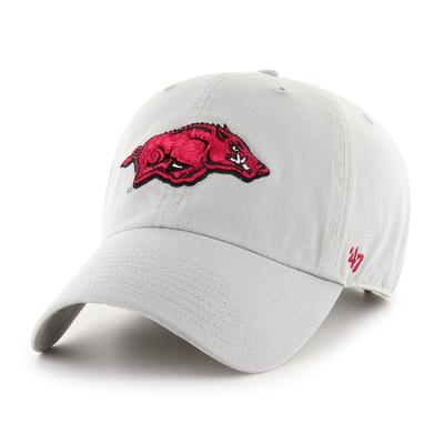 Arkansas '47 Grey Clean Up Hat