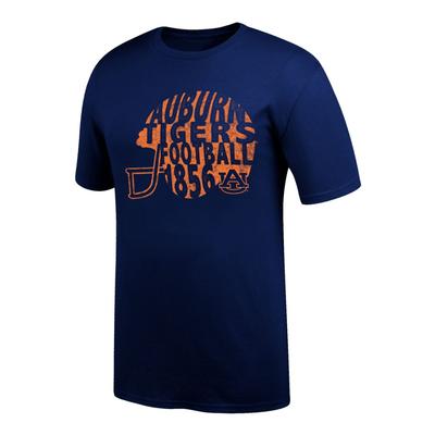 Auburn Women's Football Helmet Tee Shirt