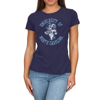 UNC Retro Brand Melanie Circle T-Shirt