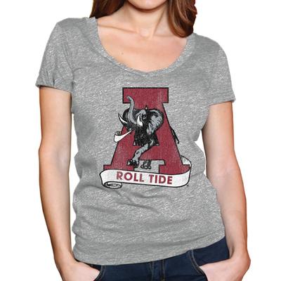 Alabama Retro Brand Megan V-Neck T-Shirt
