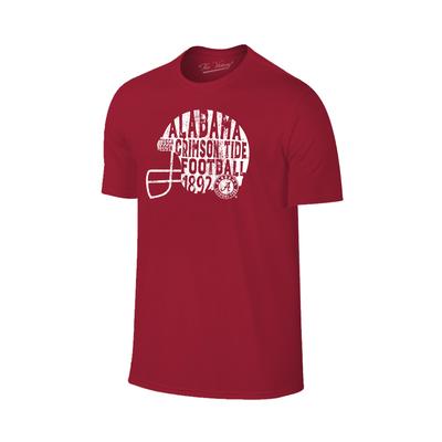 Alabama Women's Written Helmet Tee Shirt