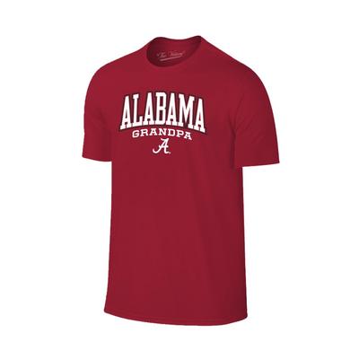 Alabama Arch Logo Grandpa Tee Shirt
