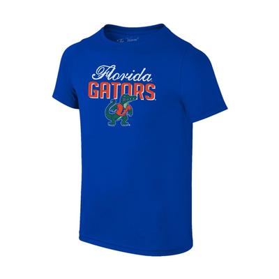 Florida Youth Script Stack With Logo Tee
