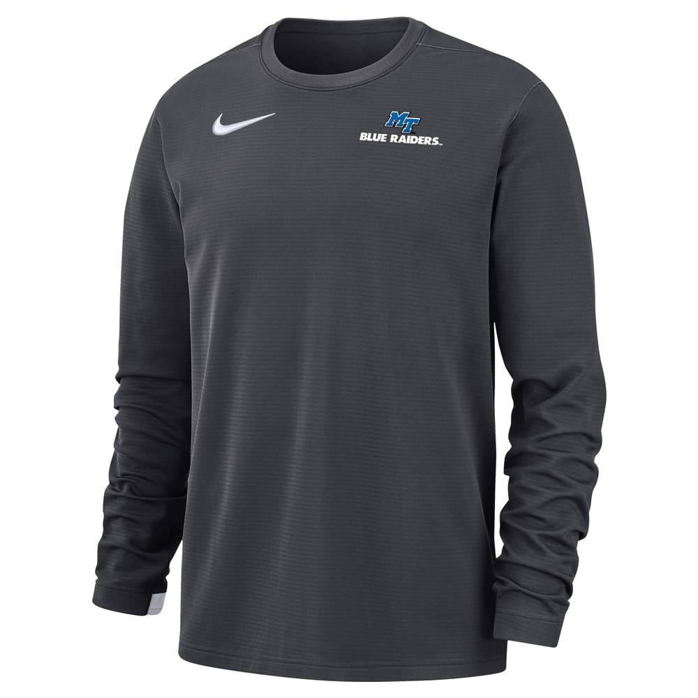 Blue Raiders | MTSU Nike Coaches Crew Shirt | Alumni Hall