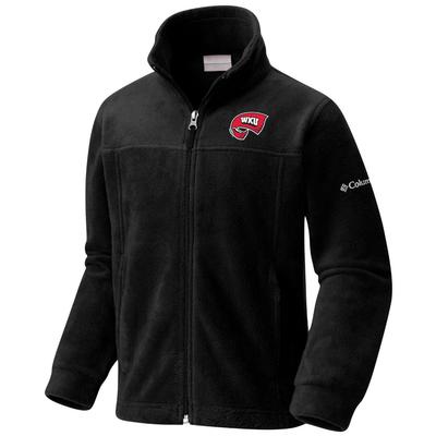 Western Kentucky Columbia Youth Flanker Full Zip Fleece