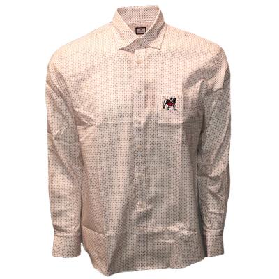Georgia Frederick Martin Dot Pattern Dress Shirt