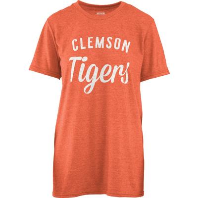 Clemson Women's Pressbox Trudy Melange Tee