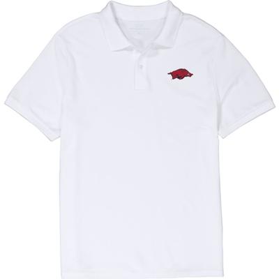 Arkansas Vineyard Vines Stretch Pique Polo