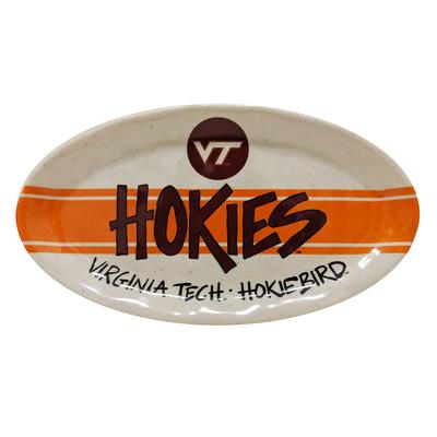 Virginia Tech Magnolia Lane Melamine Oval Tray