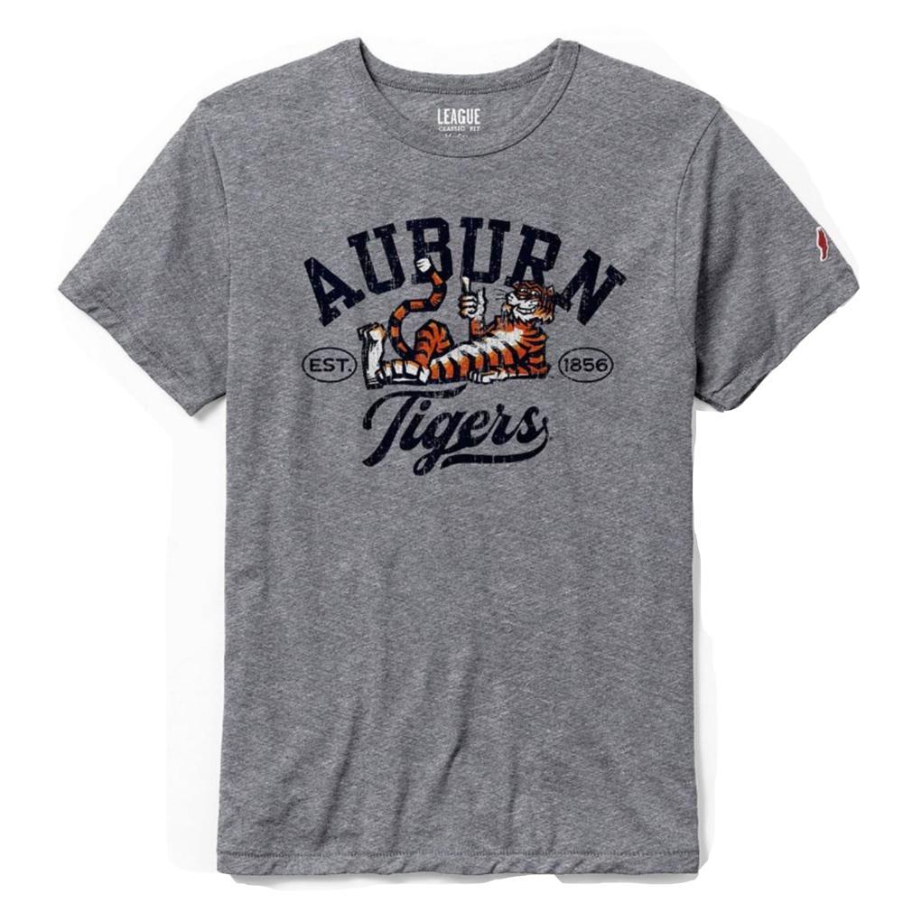 AUB | Auburn League Original Aubie Arch Tri-blend Tee Shirt | Alumni Hall