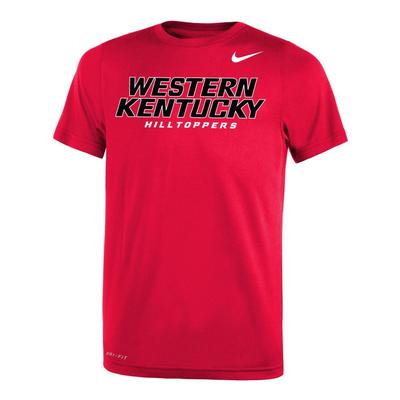 Western Kentucky Nike Youth 2.0 Dri-Fit Tee Shirt