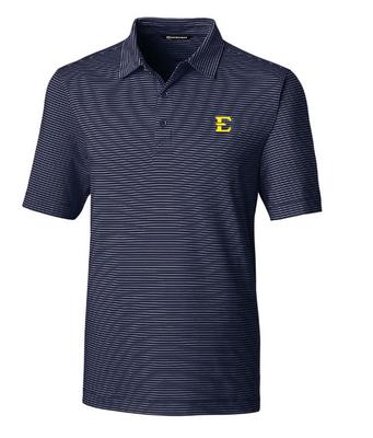 ETSU Cutter & Buck Forge Pencil Stripe Polo
