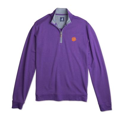 Clemson Johnnie-O Men's Sully 1/4 Zip Pullover