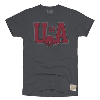 Arkansas Retro Brand Youth UA Tee