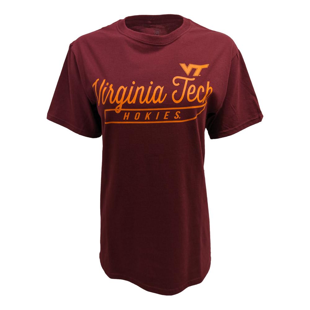 white virginia tech shirt