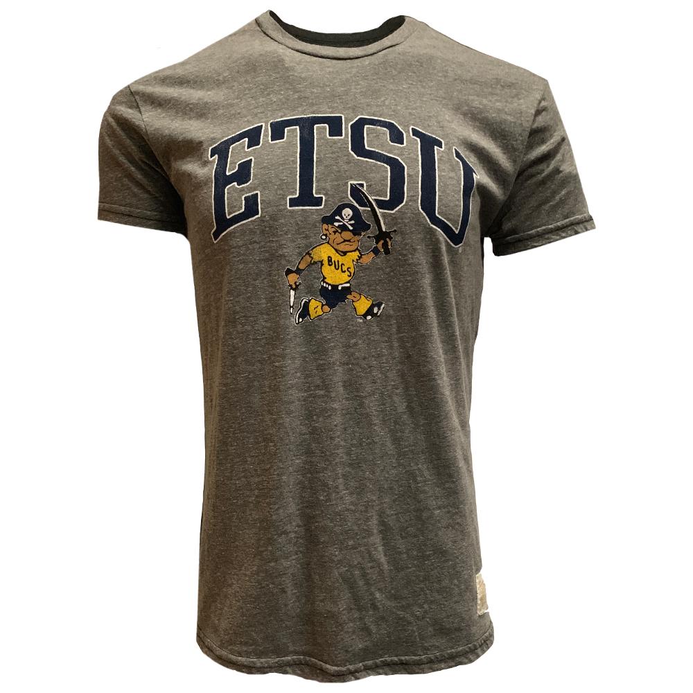 Bucs | ETSU Retro Bucky Arch Short Sleeve Tee | Alumni Hall