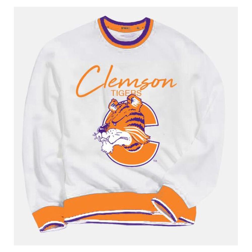Clemson Hillflint Women's Tiger C Vault Sweatshirt
