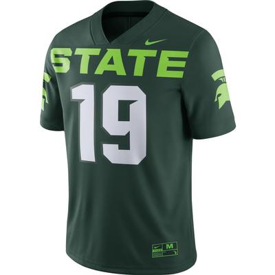 Michigan State Nike #19 Football Alt Game Jersey